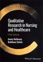 Couverture de l'ouvrage Qualitative Research in Nursing and Healthcare