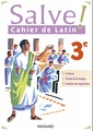 Couverture de l'ouvrage Salve ! 3e (2023) - Cahier de latin