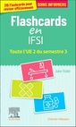 Couverture de l'ouvrage Flashcards IFSI. Toute l'UE 2 du semestre 3