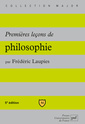 Couverture de l'ouvrage Premières leçons de philosophie