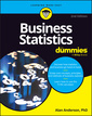Couverture de l'ouvrage Business Statistics For Dummies