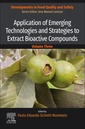 Couverture de l'ouvrage Application of Emerging Technologies and Strategies to Extract Bioactive Compounds