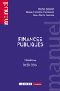 Couverture de l'ouvrage Finances publiques