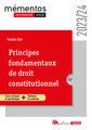 Couverture de l'ouvrage Principes fondamentaux de droit constitutionnel