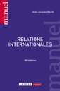 Couverture de l'ouvrage Relations internationales