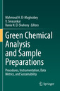 Couverture de l'ouvrage Green Chemical Analysis and Sample Preparations