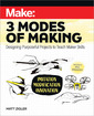 Couverture de l'ouvrage Make: Three Modes of Making