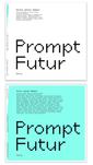 Couverture de l'ouvrage PROMPT FUTURE THINKING : SAVOIR PENSER DEMAIN. AVOIR PENSE DEMAIN