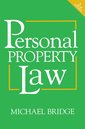 Couverture de l'ouvrage Personal Property Law