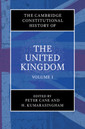 Couverture de l'ouvrage The Cambridge Constitutional History of the United Kingdom: Volume 1, Exploring the Constitution