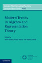 Couverture de l'ouvrage Modern Trends in Algebra and Representation Theory