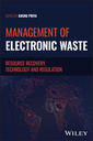 Couverture de l'ouvrage Management of Electronic Waste