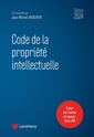 Couverture de l'ouvrage Code de la propriété intellectuelle 2024