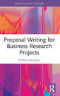 Couverture de l'ouvrage Proposal Writing for Business Research Projects