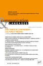 Couverture de l'ouvrage Communication et langages 2023, n.218