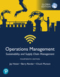 Couverture de l'ouvrage Operations Management: Sustainability and Supply Chain Management, Global Edition