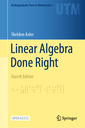 Couverture de l'ouvrage Linear Algebra Done Right
