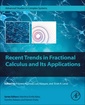 Couverture de l'ouvrage Recent Trends in Fractional Calculus and Its Applications