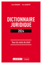 Couverture de l'ouvrage Dictionnaire juridique 2024