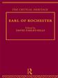Couverture de l'ouvrage Earl of Rochester