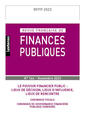 Couverture de l'ouvrage Revue française des finances publiques n°164-2023