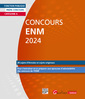 Couverture de l'ouvrage Concours ENM 2024