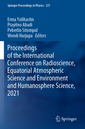 Couverture de l'ouvrage Proceedings of the International Conference on Radioscience, Equatorial Atmospheric Science and Environment and Humanosphere Science, 2021