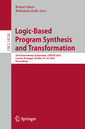 Couverture de l'ouvrage Logic-Based Program Synthesis and Transformation
