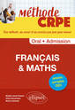 Couverture de l'ouvrage Épreuve d'admission Français & Maths - CRPE