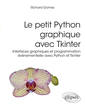 Couverture de l'ouvrage Le petit Python graphique avec Tkinter