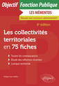 Couverture de l'ouvrage Les collectivités territoriales en 75 fiches