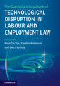 Couverture de l'ouvrage The Cambridge Handbook of Technological Disruption in Labour and Employment Law