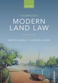 Couverture de l'ouvrage Thompson's Modern Land Law