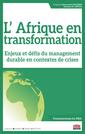 Couverture de l'ouvrage Les transformations managériales durables en Afrique