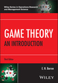 Couverture de l'ouvrage Game Theory