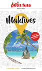 Couverture de l'ouvrage Guide Maldives 2024 Petit Futé