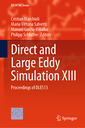 Couverture de l'ouvrage Direct and Large Eddy Simulation XIII