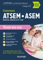 Couverture de l'ouvrage Concours ATSEM ASEM - Tout-en-un - 2024-2025