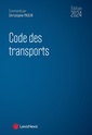 Couverture de l'ouvrage Code des transports 2024