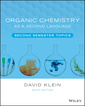 Couverture de l'ouvrage Organic Chemistry as a Second Language
