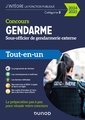 Couverture de l'ouvrage Concours Gendarme - Sous-officier de gendarmerie externe - 2024/2025