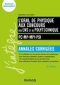 Couverture de l'ouvrage L'oral de physique aux concours des ENS et de Polytechnique