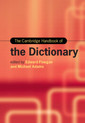 Couverture de l'ouvrage The Cambridge Handbook of the Dictionary