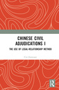 Couverture de l'ouvrage Chinese Civil Adjudications I
