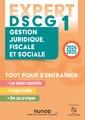 Couverture de l'ouvrage DSCG 1 - EXPERT - Gestion juridique, fiscale et sociale 2024