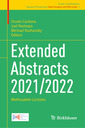Couverture de l'ouvrage Extended Abstracts 2021/2022