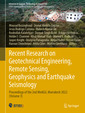 Couverture de l'ouvrage Recent Research on Geotechnical Engineering, Remote Sensing, Geophysics and Earthquake Seismology