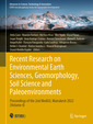 Couverture de l'ouvrage Recent Research on Environmental Earth Sciences, Geomorphology, Soil Science and Paleoenvironments