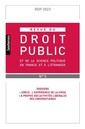 Couverture de l'ouvrage Revue du droit public et de la science politique en France et à l'étranger 5-2023