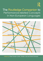 Couverture de l'ouvrage The Routledge Companion to Performance-Related Concepts in Non-European Languages